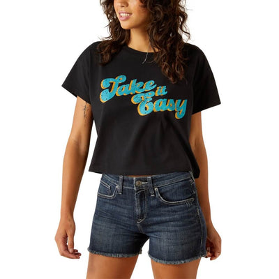 Ariat Womens Take It Easy T-Shirt Black