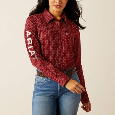 Ariat Womens Team Kirby Stretch Shirt