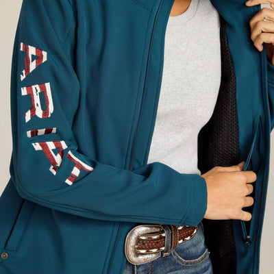 Ariat Womens Team Patriot Softshell Jacket