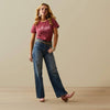 Ariat Womens Tomboy Wide Jeans Moana - 10045189