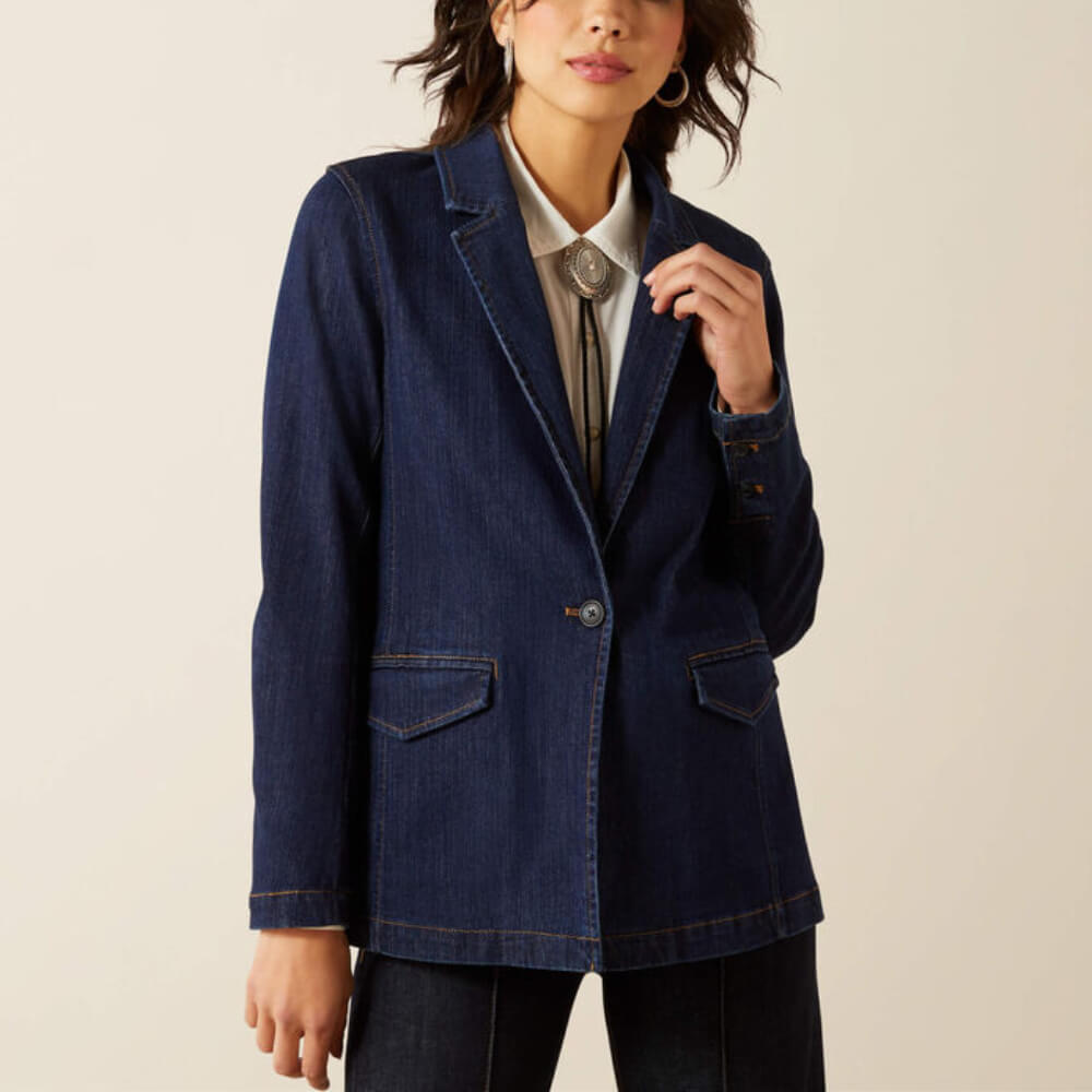 Ariat Womens Tourist Blazer Rinse