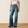Ariat Womens Ultra High Rise Mavis Wide Leg Jeans Delaware - 10080875