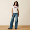 Ariat Womens Ultra High Rise Mavis Wide Leg Jeans Delaware - 10080875