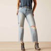 Ariat Womens Ultra High Rise Tomboy Straight Jeans Mykonos - 10045187