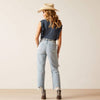 Ariat Womens Ultra High Rise Tomboy Straight Jeans Mykonos - 10045187