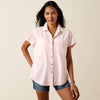Ariat Womens Vacation Shirt Icy Pink - 10073611