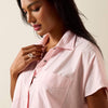 Ariat Womens Vacation Shirt Icy Pink - 10073611