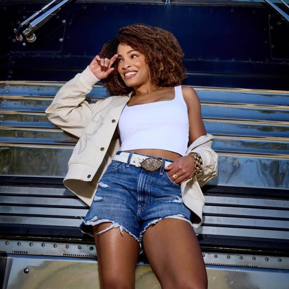 Ariat Womens Vaquero Bomber Jacket Summer Sand - 10071137