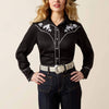 Ariat Womens Viva Rodeo Shirt Black - 10065968