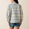 Ariat Womens Whisper Pullover Jacket Sunset Serape Stripe - 10071266