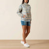Ariat Womens Whisper Pullover Jacket Sunset Serape Stripe - 10071266