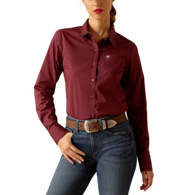 Ariat Womens Wrinkle Resist Kirby Shirt