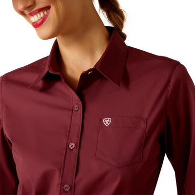 Ariat Womens Wrinkle Resist Kirby Shirt