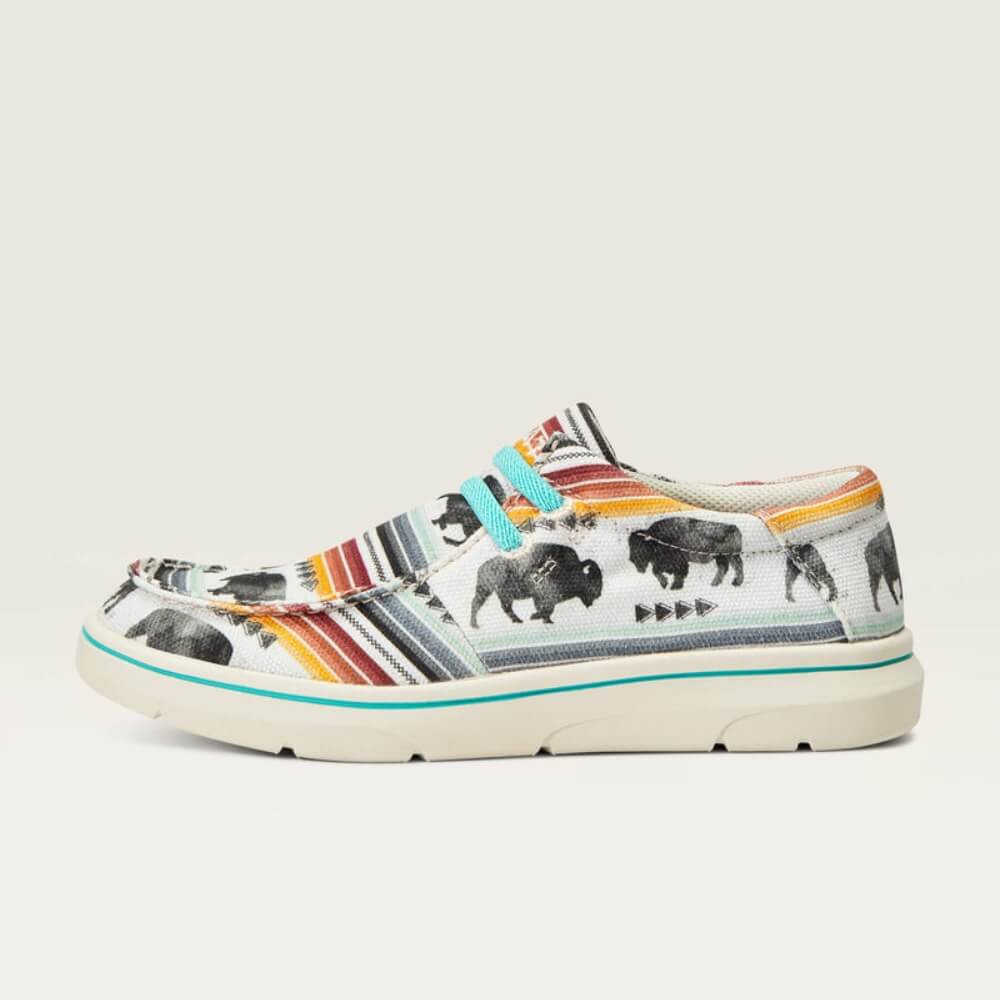 Ariat Youth Hilo Buffalo Print Shoes - 10040248