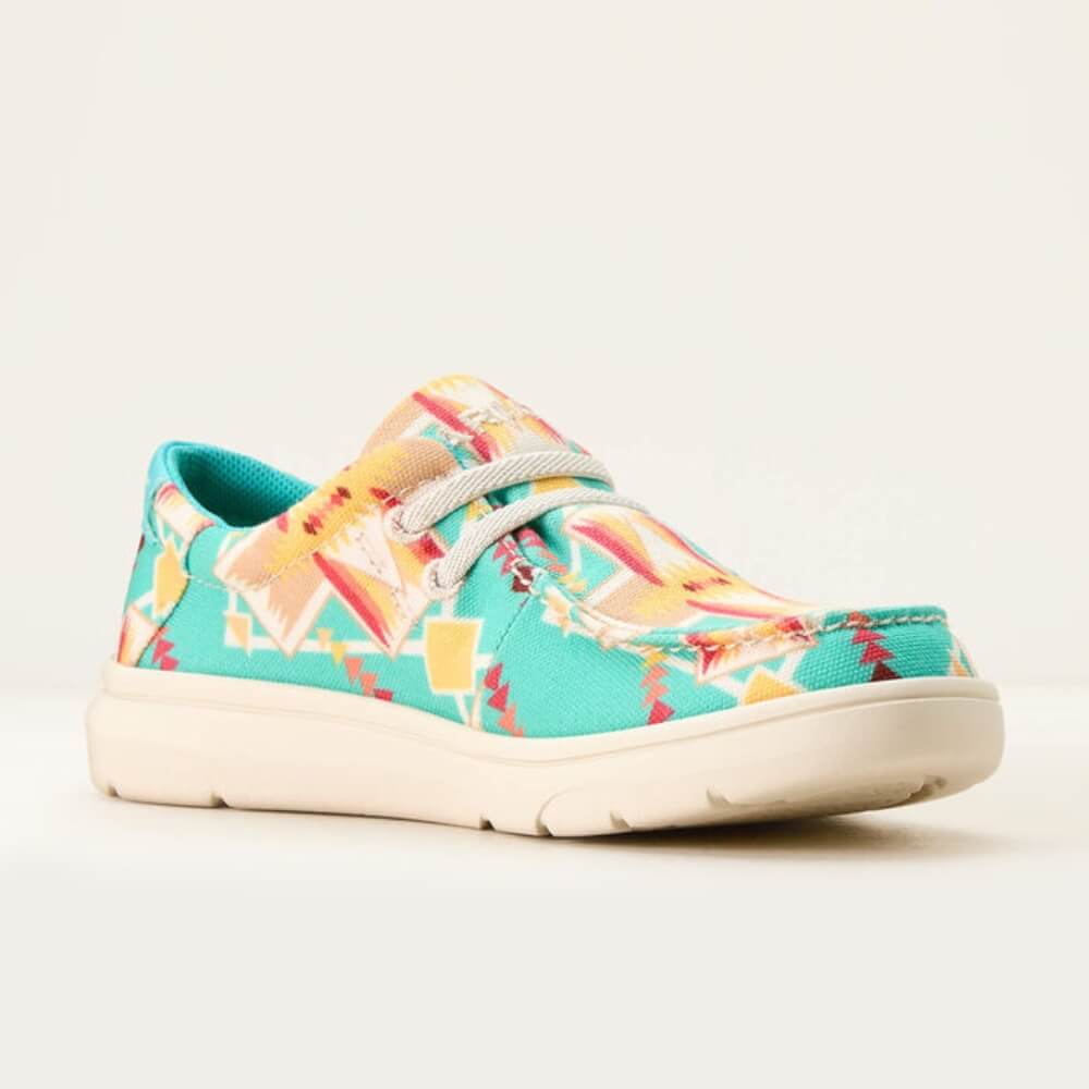 Ariat Youth Hilo Turquoise Shoes - 10053797