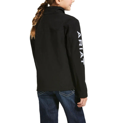 Ariat Kids New Team Black Softshell Jacket