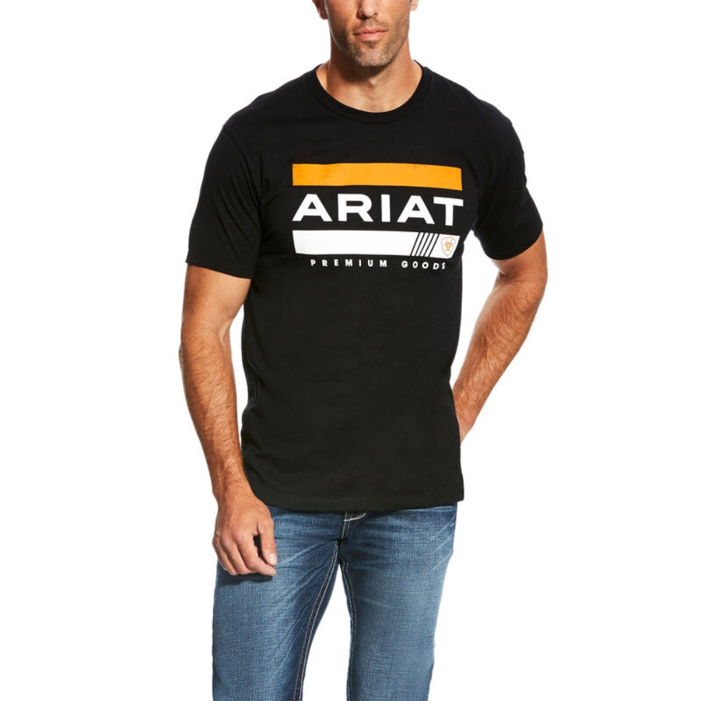 Ariat Mens Bar Stripe T-shirt