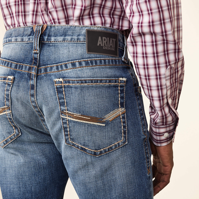 Ariat Mens M1 Vintage Wessley Straight Jeans