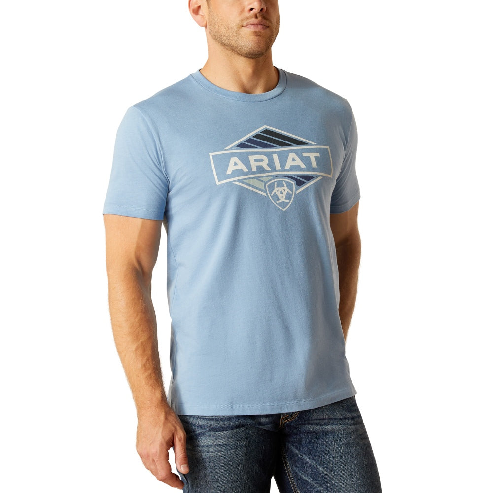 Ariat Mens Retro Hex Stripe T-Shirt
