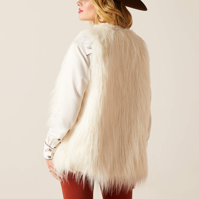 Ariat Womens Fur Vest