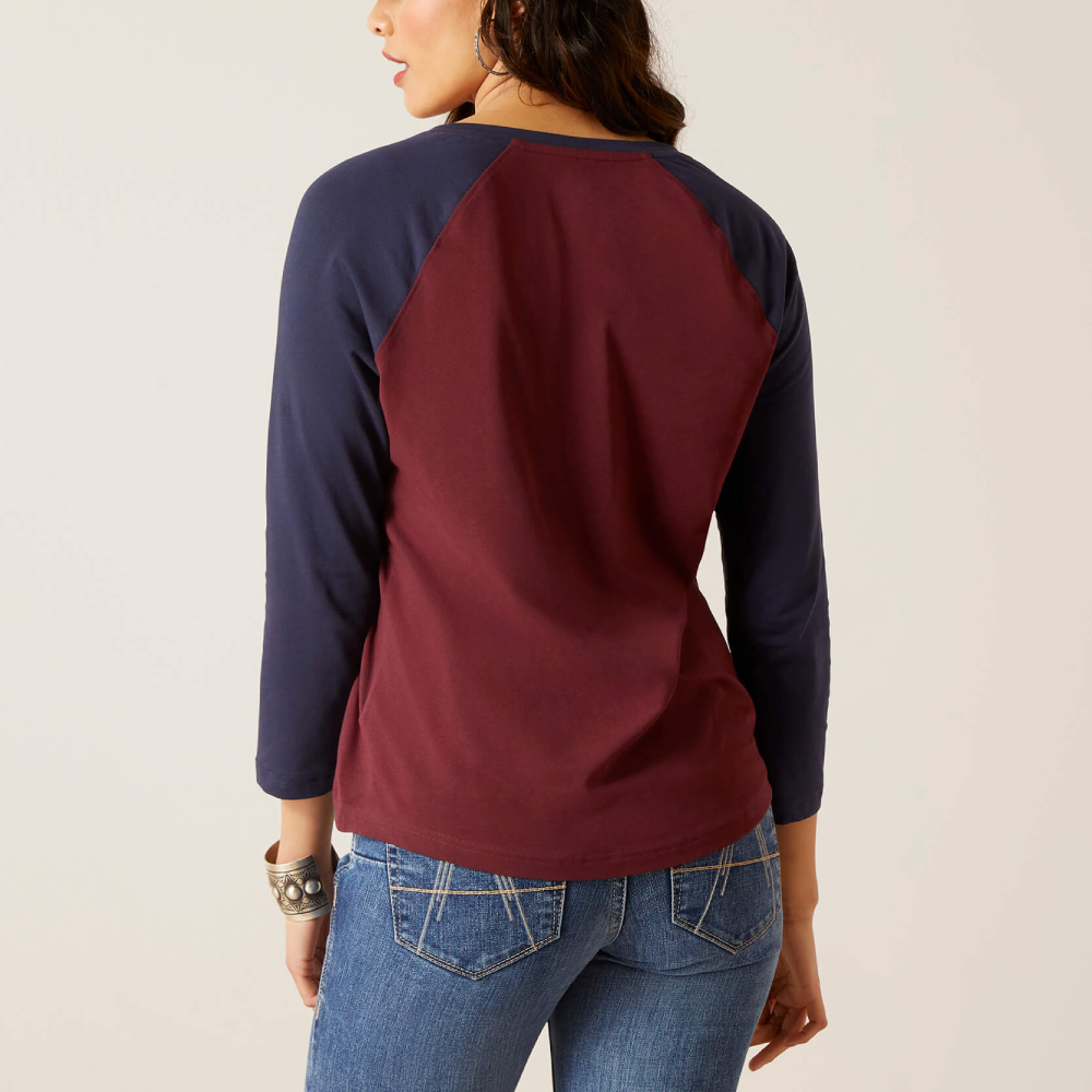 Time and Tru Women's Split Neck Long Sleeve Collared Sweatshirt