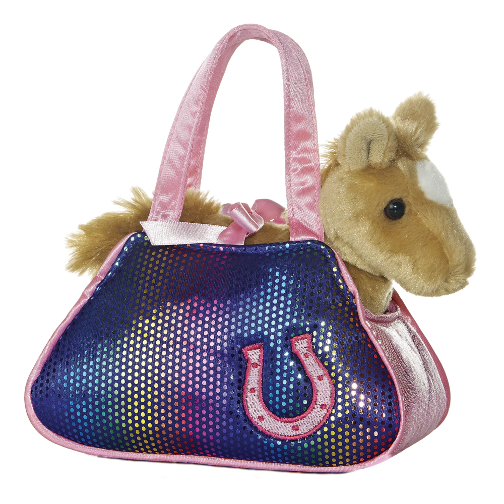 Aurora Fancy Pals 7" Betsey Horse Bling Pet Carrier 