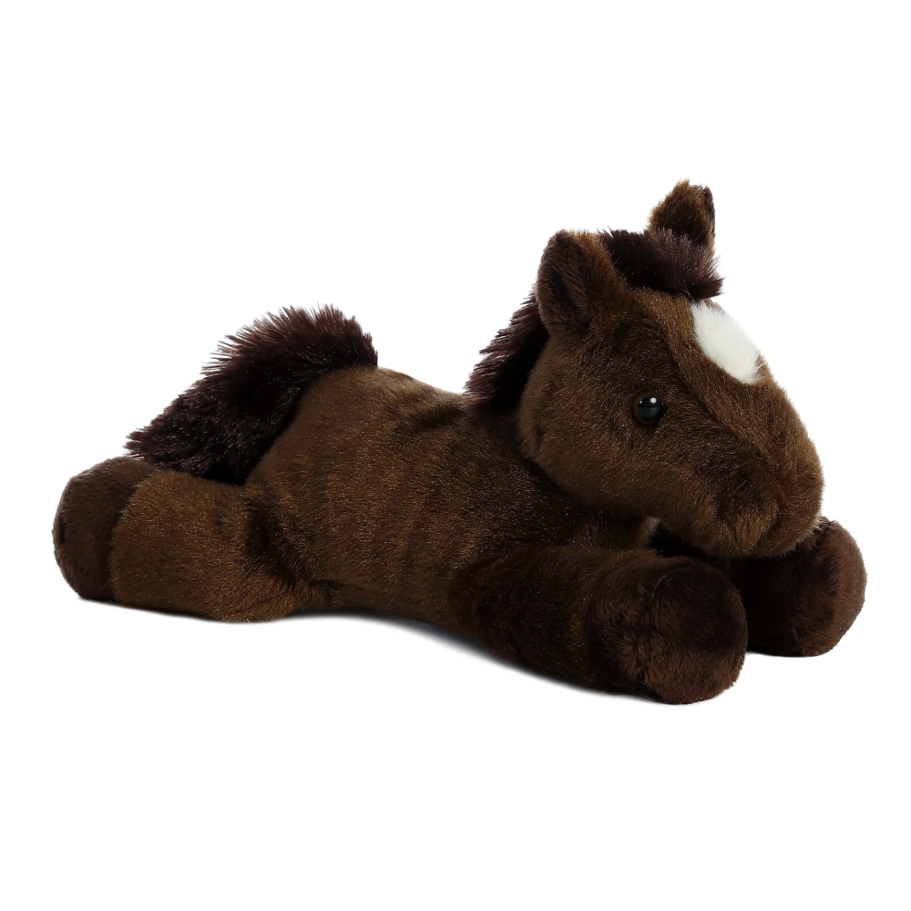 Aurora Mini Flopsie 8" Chestnut Horse