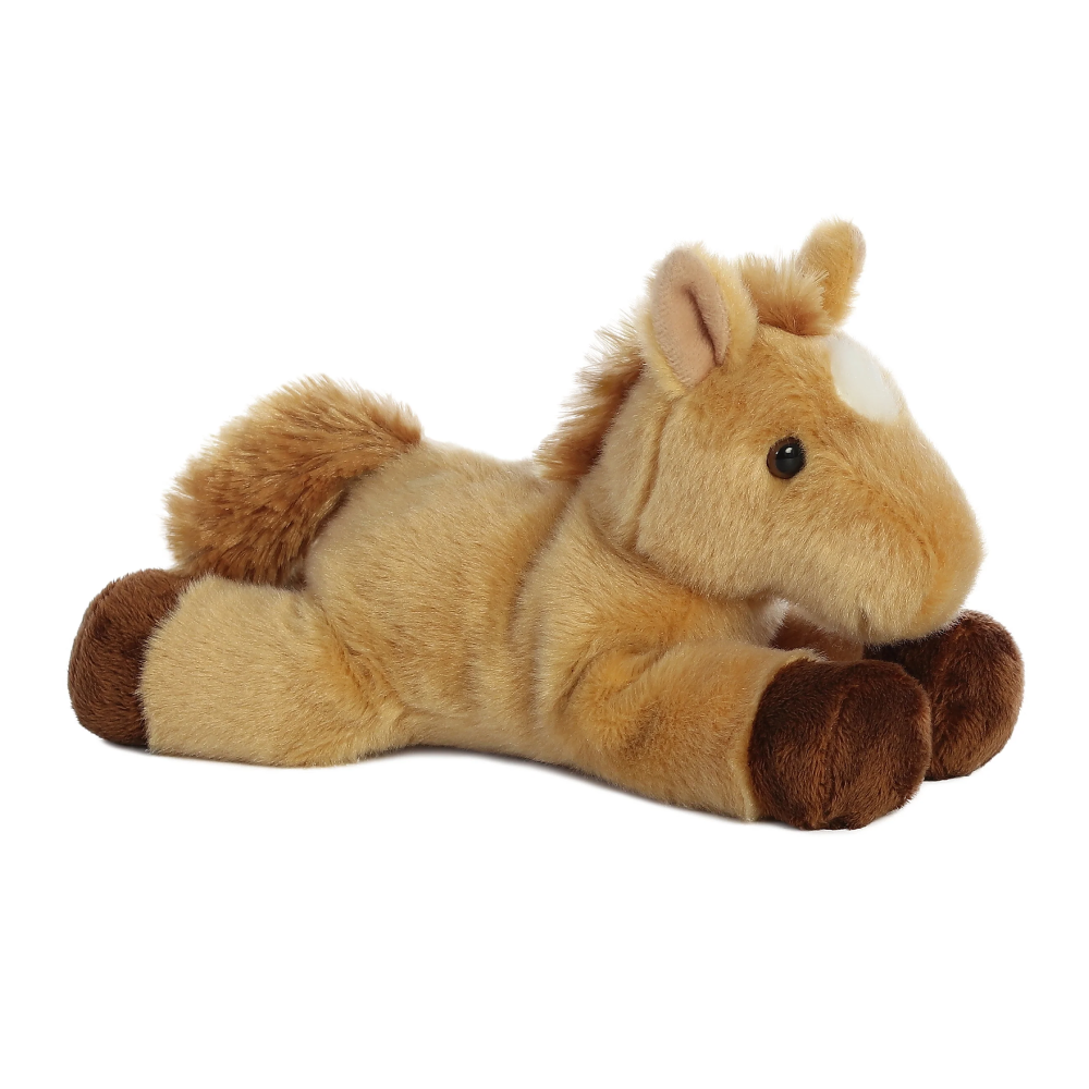 Aurora Mini Flopsie 8" Prancer Honey Palomino Horse