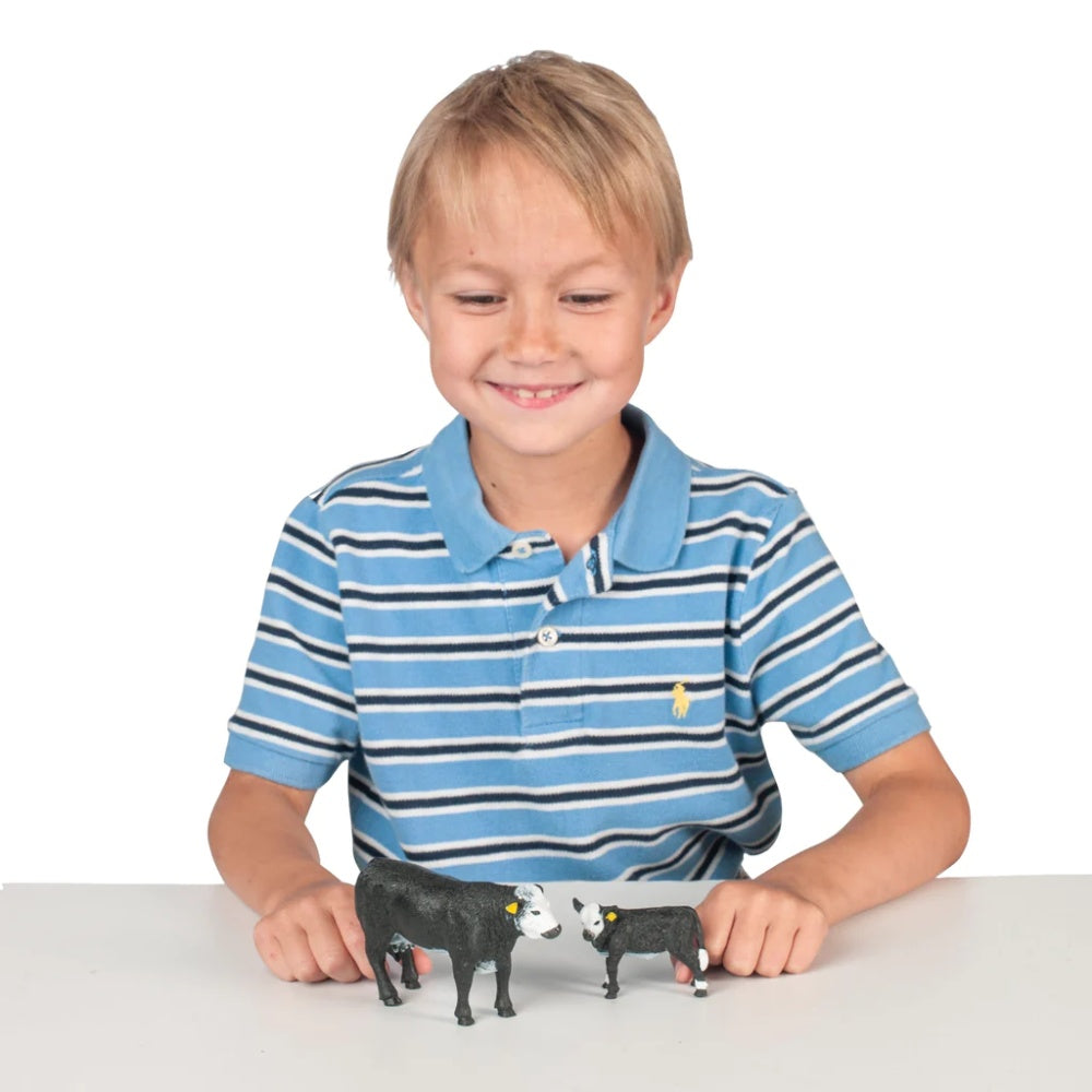 Big Country Farm Kids Baldy Cow & Calf - 429