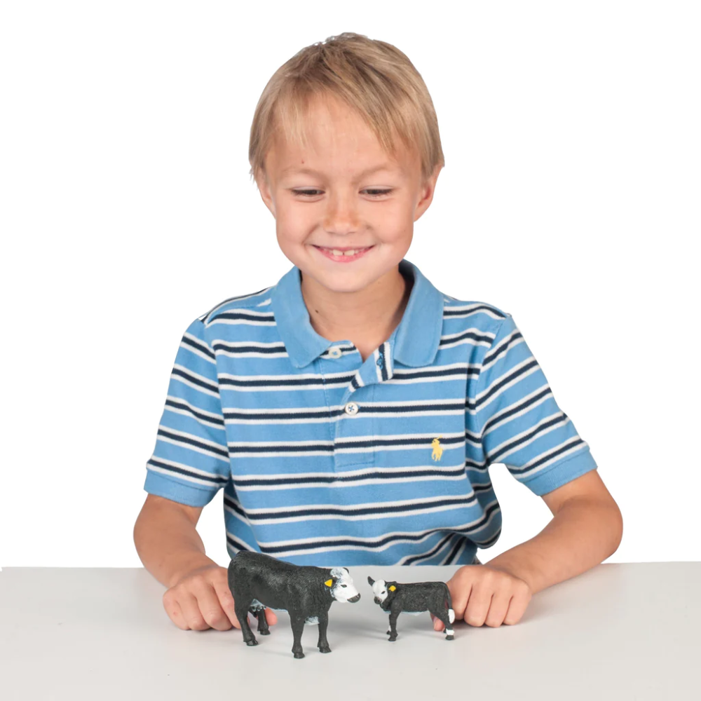 Big Country Farm Kids Baldy Cow & Calf - 429