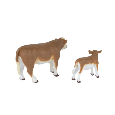 Big Country Farm Kids Hereford Cow & Calf - 403