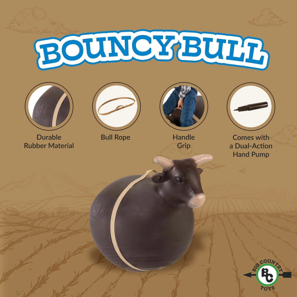 Big Country Farm Kids Bouncy Bull 
