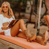 Black Star Womens Marfa Western Boots Caramel - WBSN030
