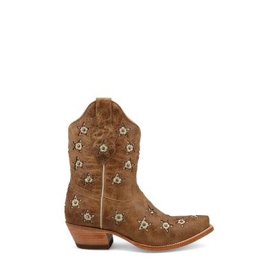 Black Star Womens Marfa Western Boots Caramel - WBSN030