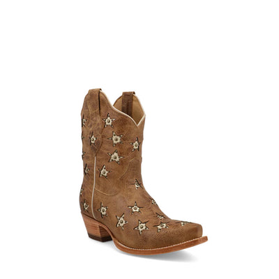 Black Star Womens Marfa Western Boots Caramel - WBSN030