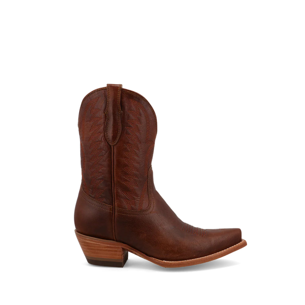 Black Star Womens Murphy Western Boots Chestnut - WBSN043