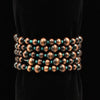 Blazin Roxx Womens Copper Navajo Pearls Bracelet