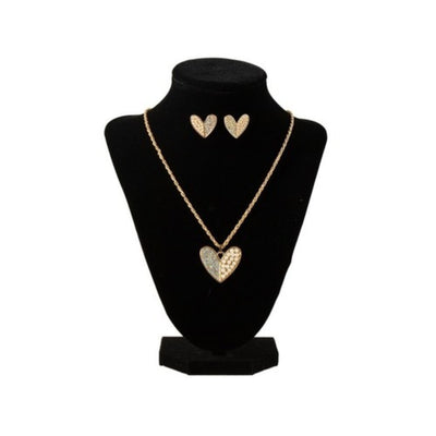 Blazin Roxx Womens Heart Jewelry Set - 3058435