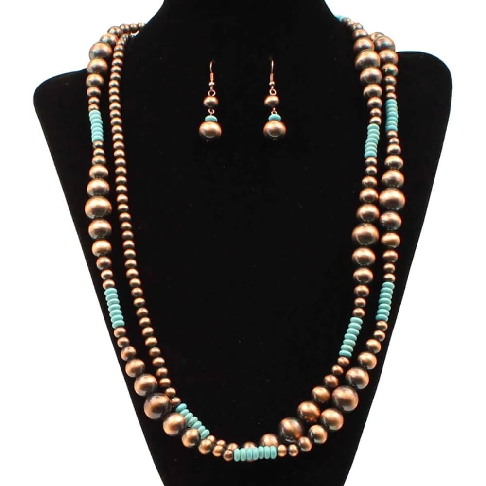 Blazin Roxx Womens Navajo Jewelry Set - 30919