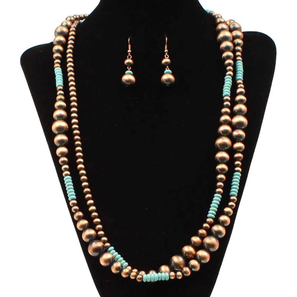 Blazinn Roxx Navajo Copper Jewelry Set | Shop Online