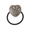 Blazin Roxx Womens Western Heart Shaped Hair Tie - 30504
