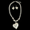 Blazin Roxx Womens Western Necklace Set Silver - 29466