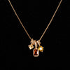 Blazin Roxx Womens Western Necklace and Earring Set Gold - 301003735