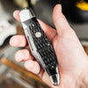 Boker Traditional Series 2.0 Folding Hunter Jigged Black Bone Knife - 110837