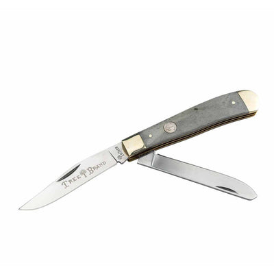 Boker Traditional Series 2.0 Trapper Grey Bone Knife - 110827