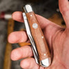Boker Treebrand Trapper Canvas Micarta Knife Brown - 110889