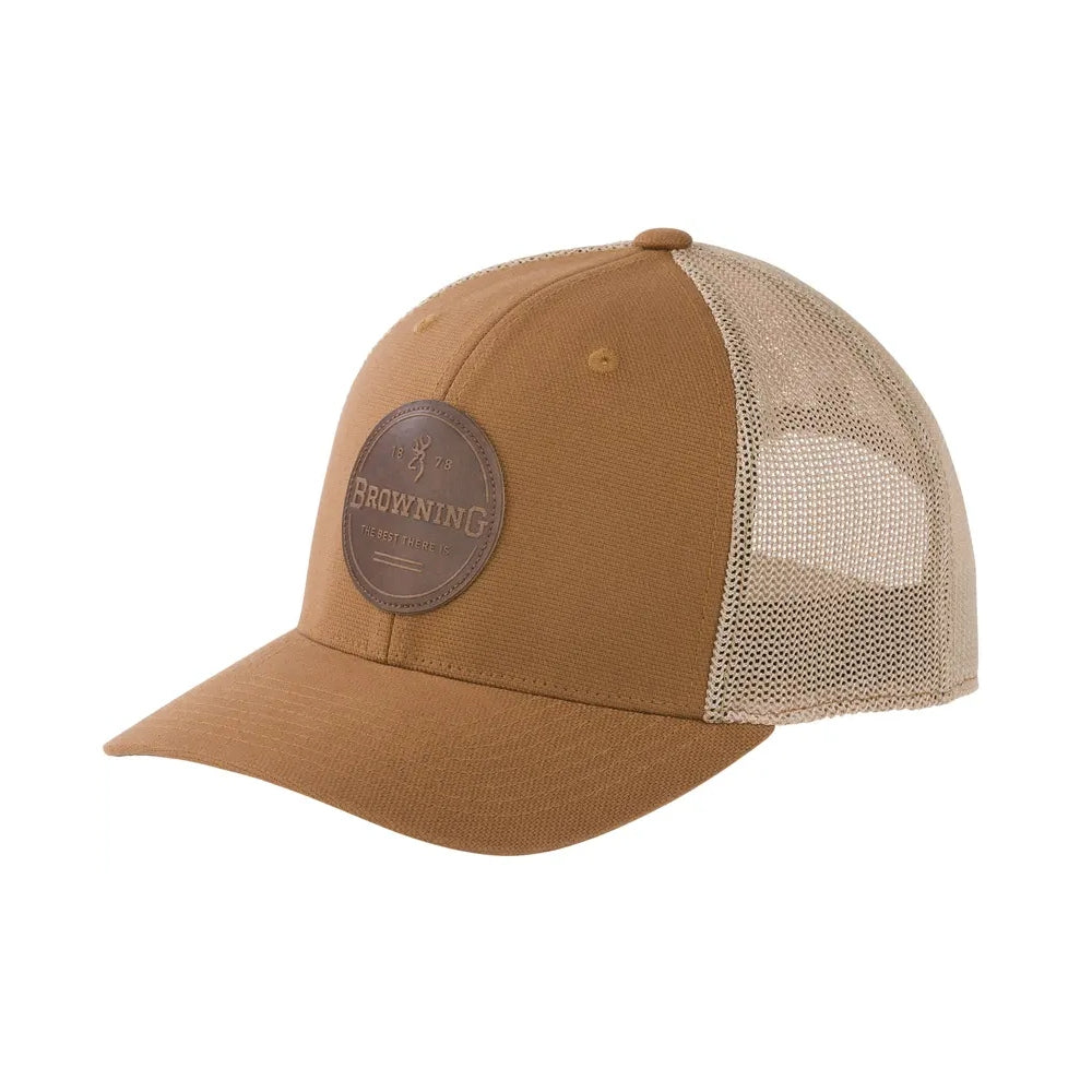 Browning Mens Comfortable Flexfit 110 Logo Patch Cap