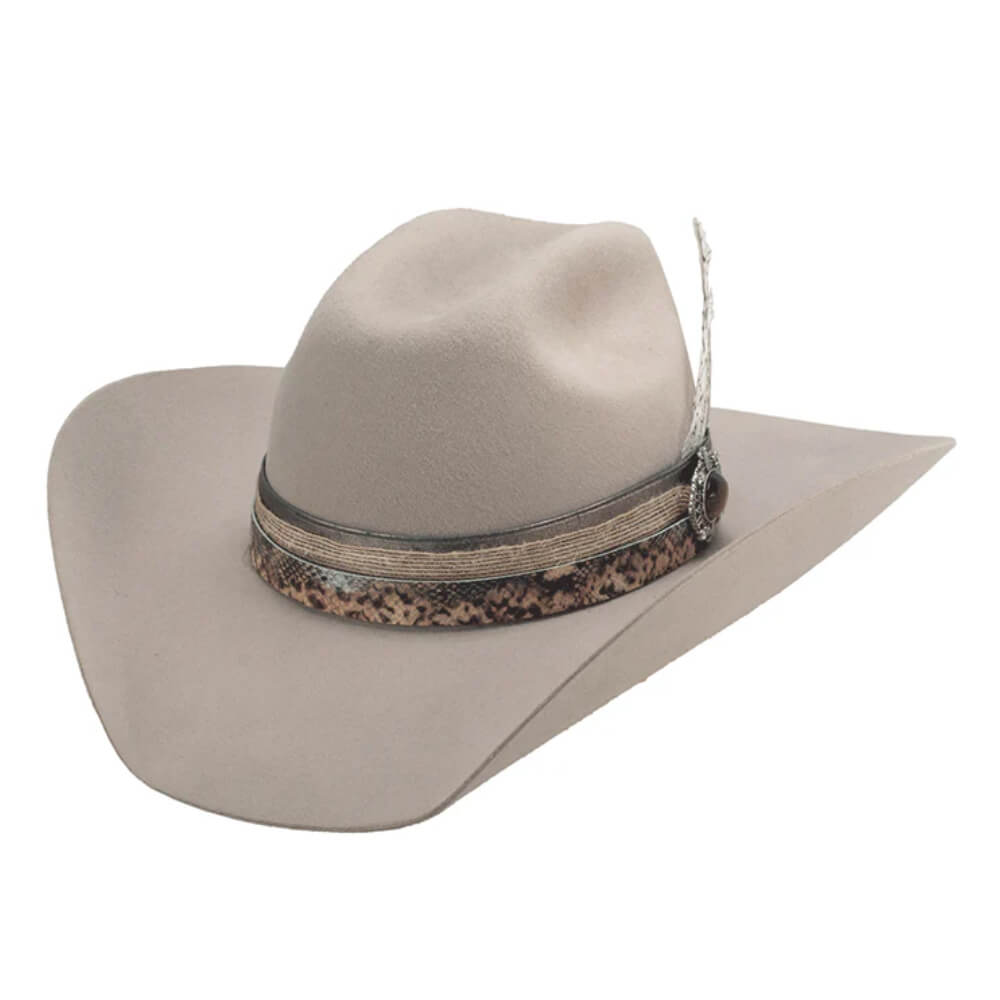 Bullhide Mens 8X Good Stories Felt Hat Buckskin - 0857BCGOODSTORIES