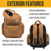 Carhartt 35L Triple-Compartment Backpack Brown - B0000534-211