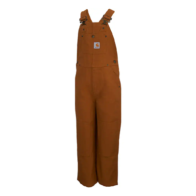 Carhartt Boys Duck Washed Bib Overall